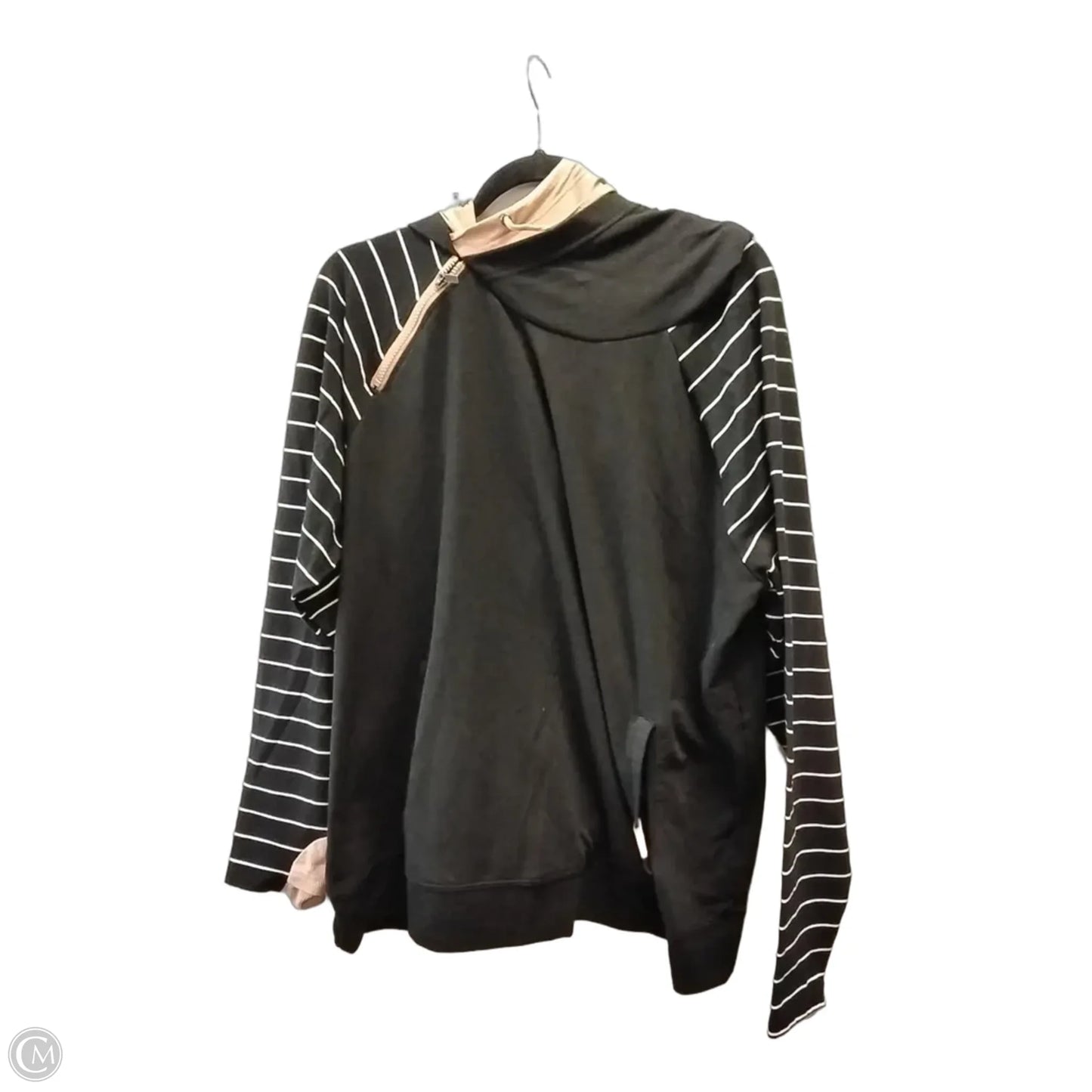 Sweatshirt Hoodie By Maurices In Black & Brown, Size: Xl