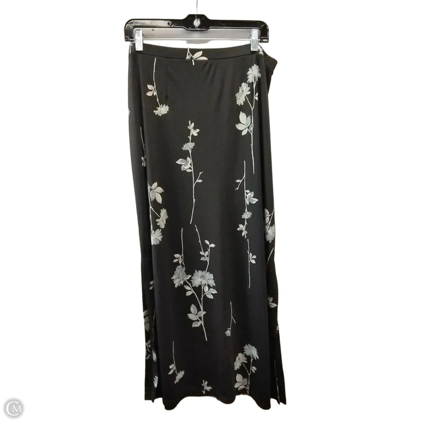 Skirt Maxi By Amanda Smith In Floral Print, Size: Xl