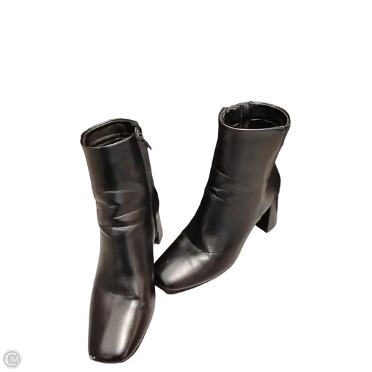 Boots Leather By Cme In Black, Size: 10