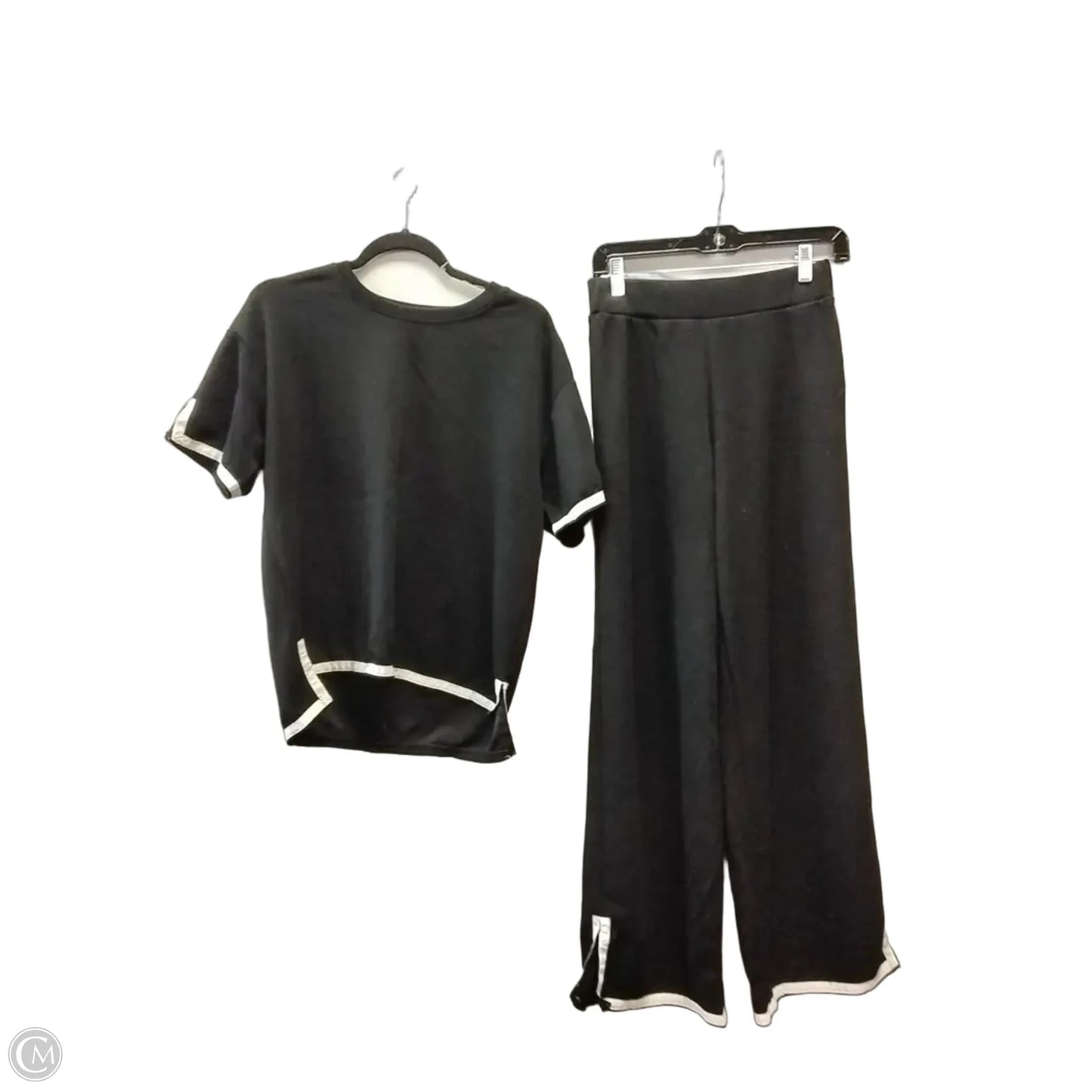 Pants Set 2pc By Cme In Black, Size: L