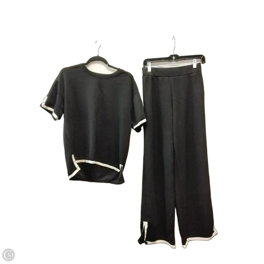 Pants Set 2pc By Cme In Black, Size: L