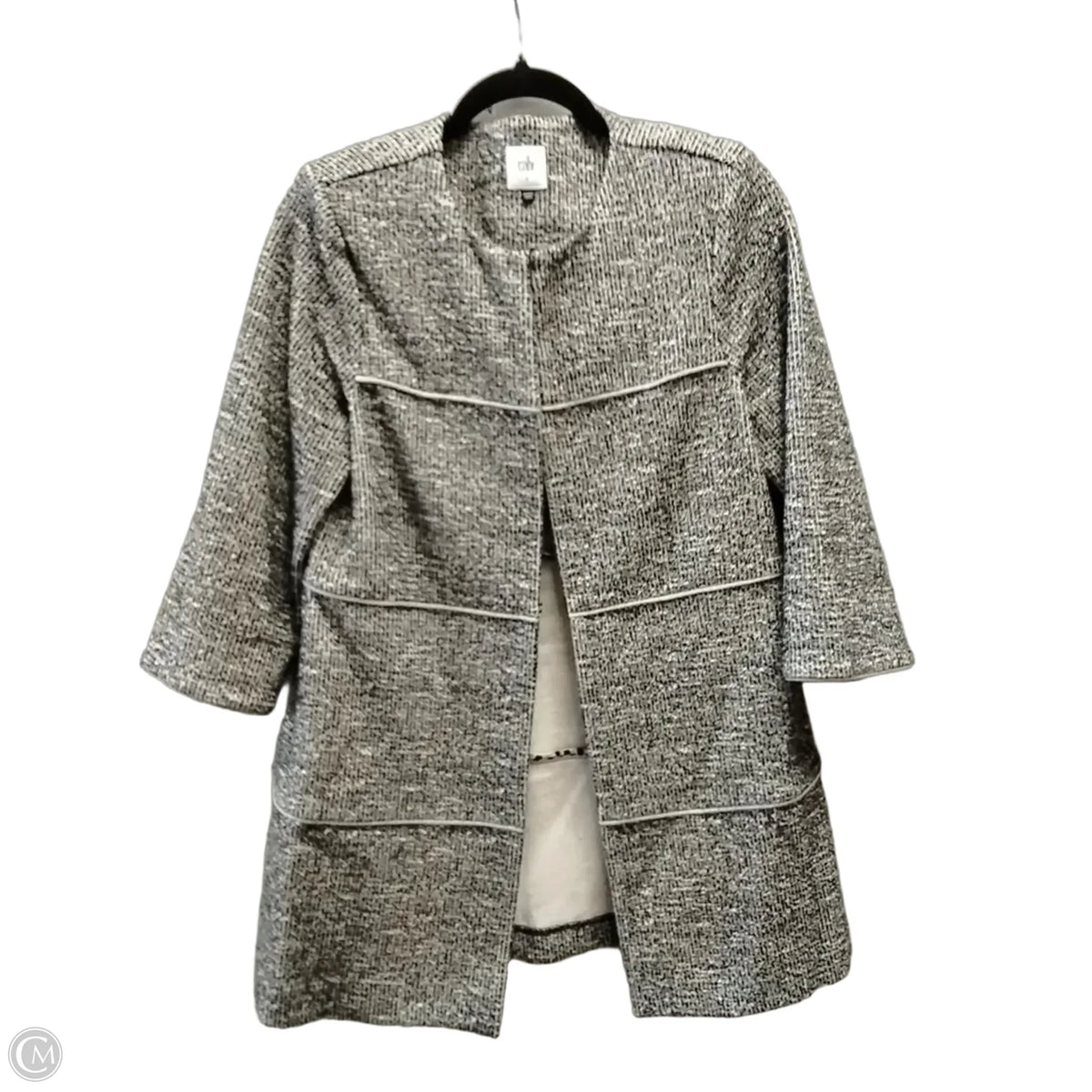 Jacket Other By Cabi In Black & White, Size: S