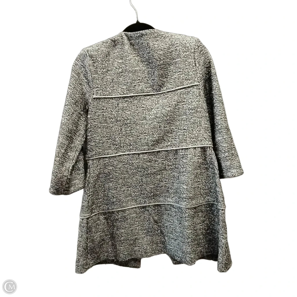 Jacket Other By Cabi In Black & White, Size: S