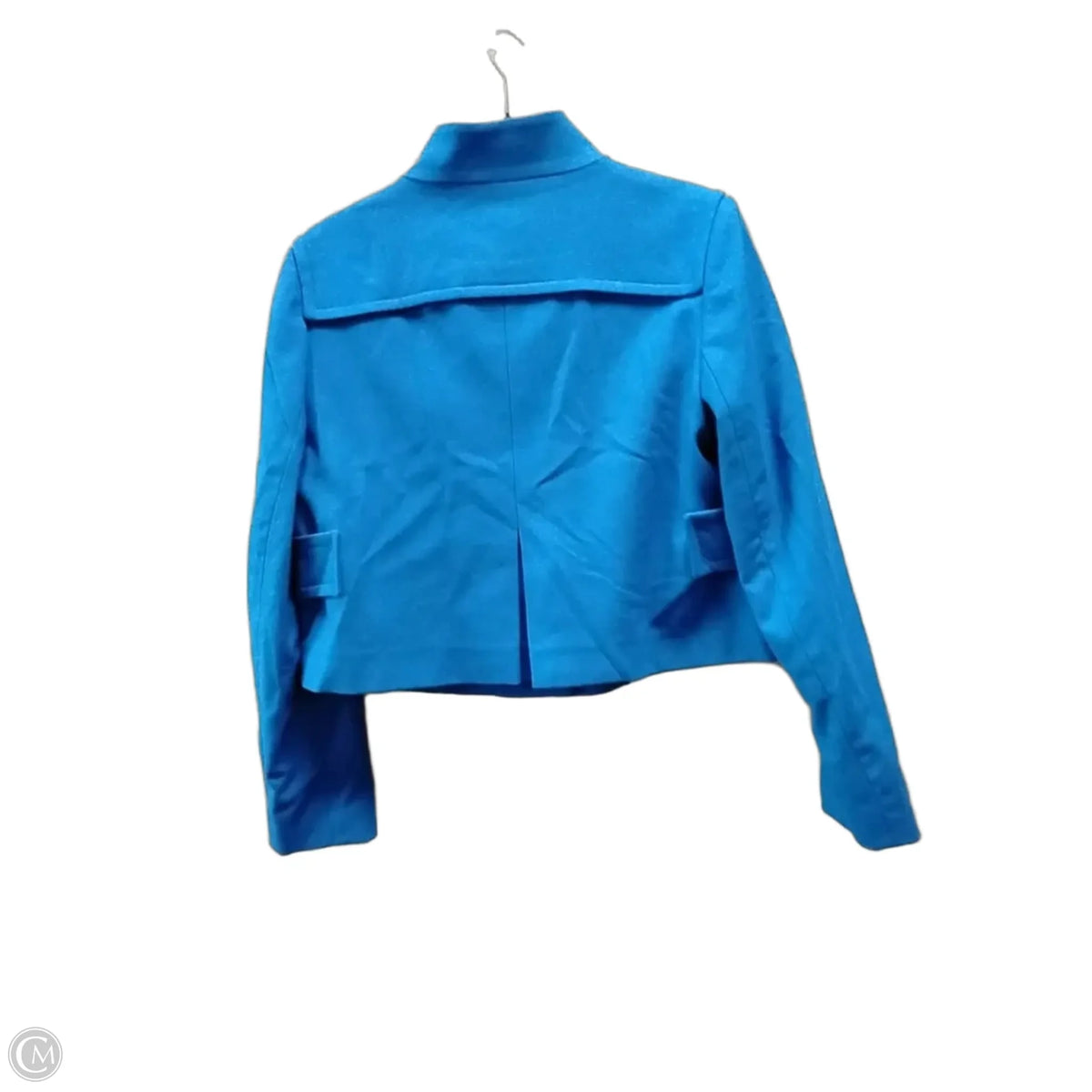 Coat Wool By Carlisle In Blue, Size: 12