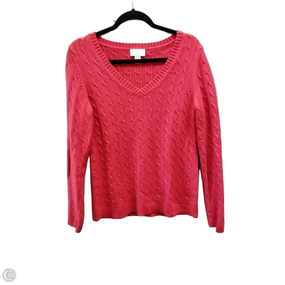 Sweater By Loft In Red, Size: L