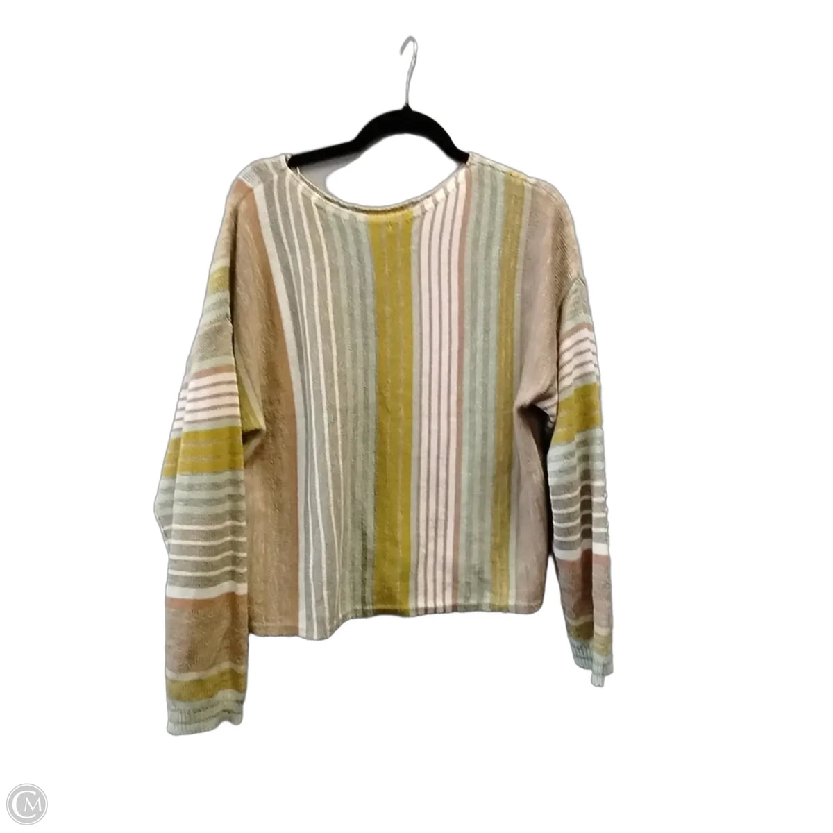 Sweater By Versona In Striped Pattern, Size: L