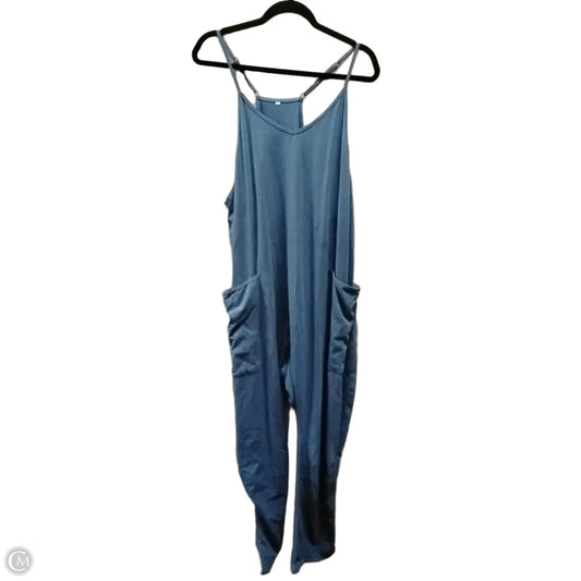 Overalls By Cme In Blue, Size: Xl