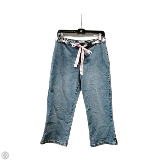 Jeans Cropped By Carolina Blues In Blue Denim, Size: 12