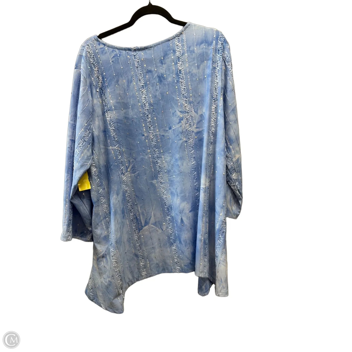 Top Long Sleeve By Ruby Rd In Blue, Size: 2x