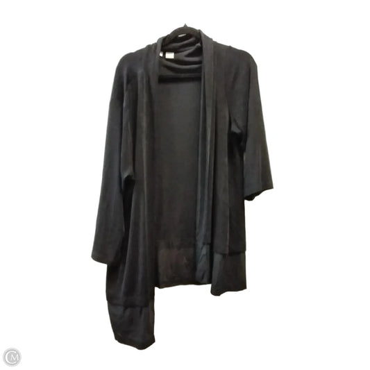 Cardigan By Chicos In Black, Size: Xxl