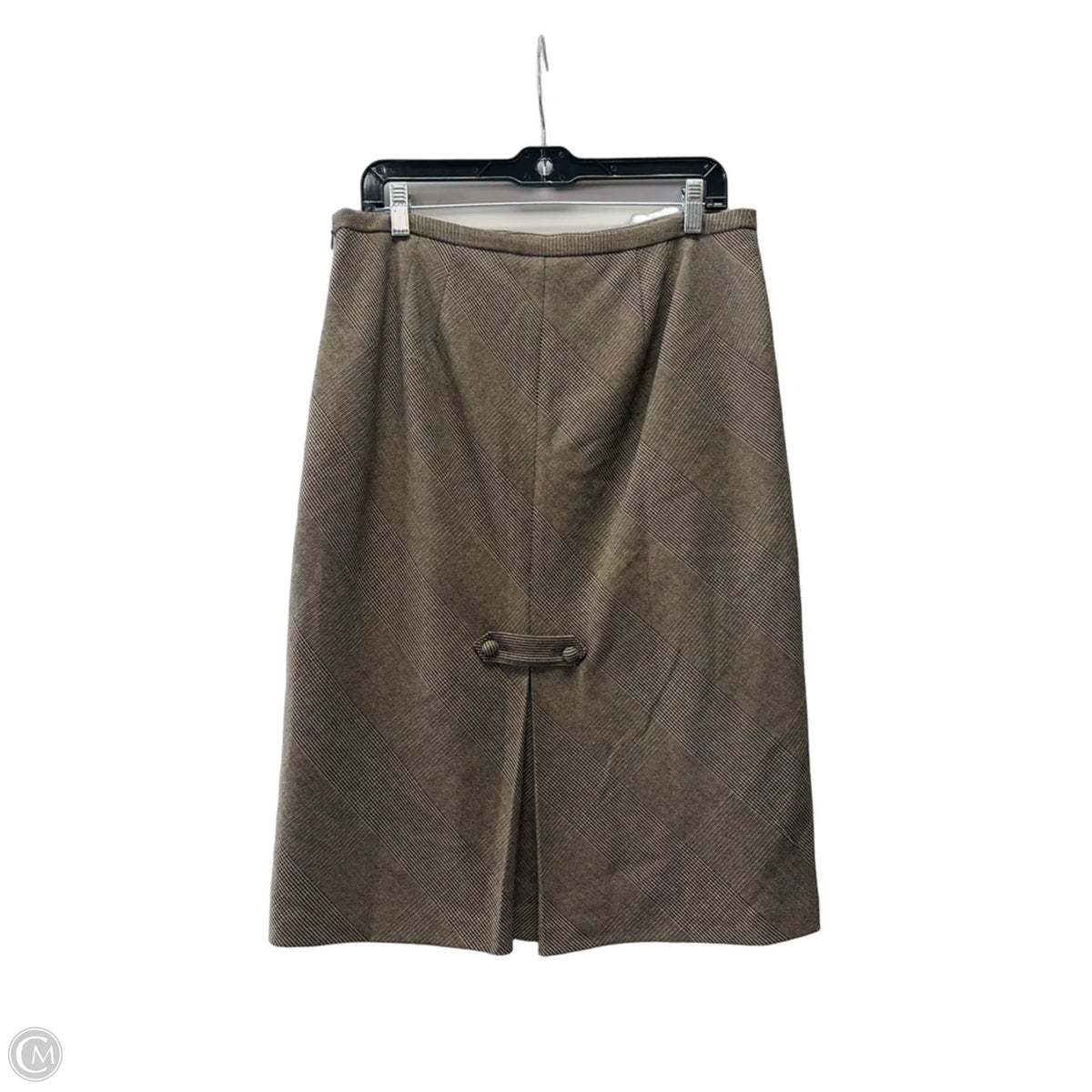Skirt Midi By Ann Taylor In Plaid Pattern, Size: 12