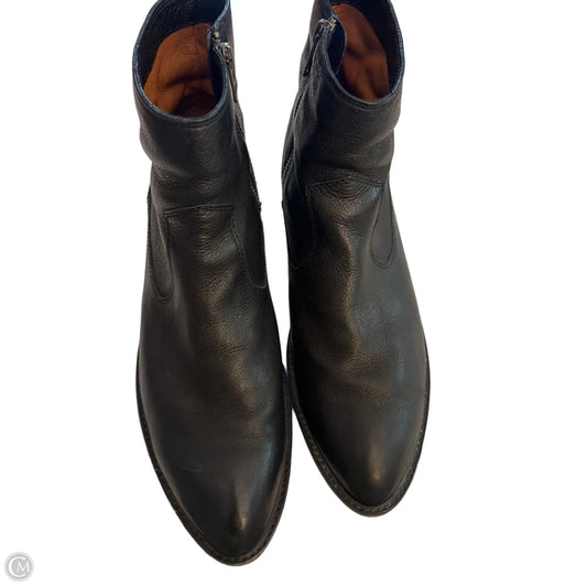 Boots Designer By Frye In Black, Size: 9.5