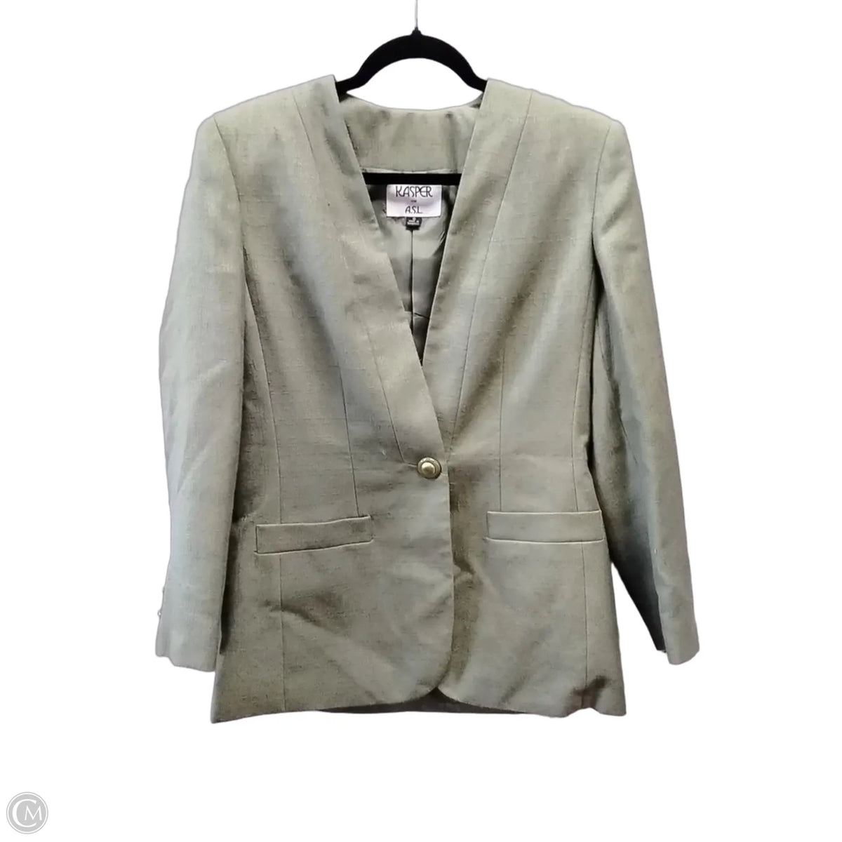 Blazer By Kasper In Green, Size: 8