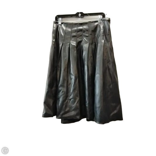 Skirt Midi By Scoop In Black, Size: Xxl
