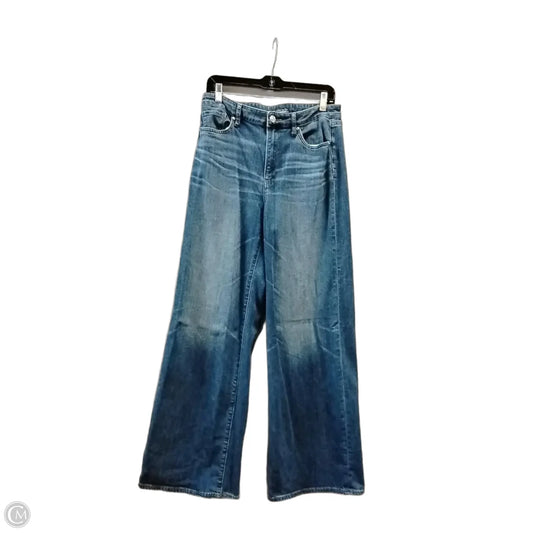 Jeans Flared By Clothes Mentor In Blue Denim, Size: 8