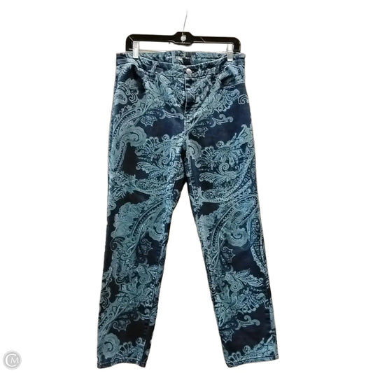 Jeans Skinny By Chicos In Blue Denim, Size: 8
