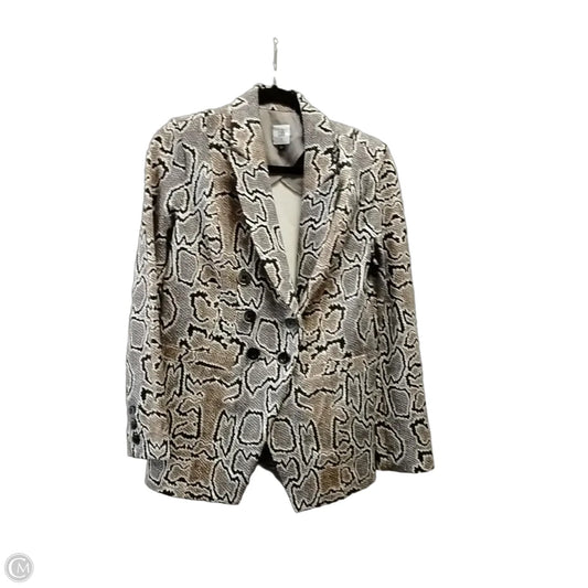 Blazer By Cabi In Animal Print, Size: 6