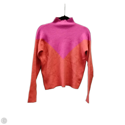 Sweater By Cynthia Rowley In Orange & Pink, Size: Xs