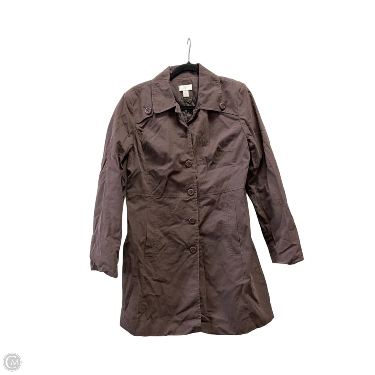 Jacket Utility By Loft In Brown, Size: M
