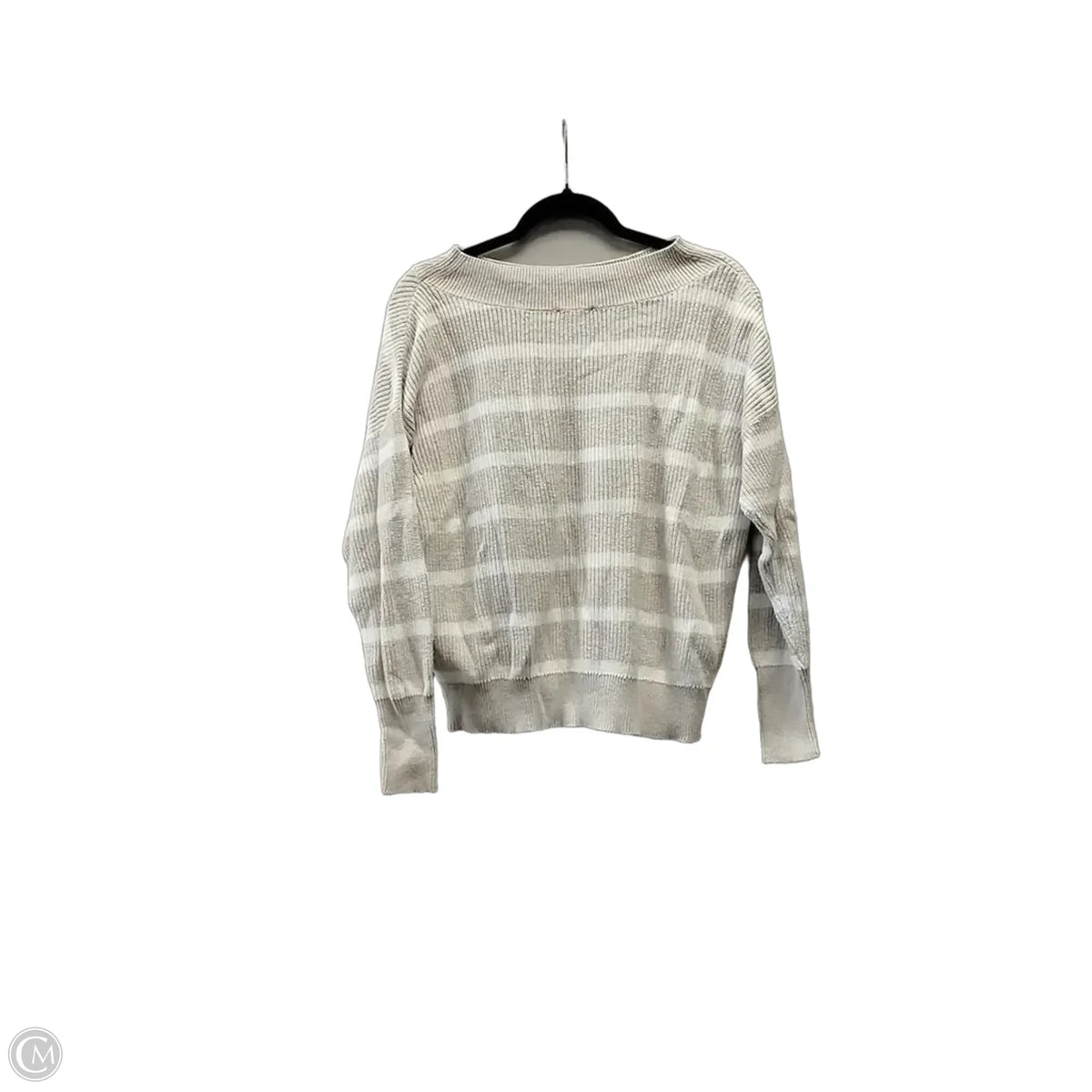 Sweater By Cme In Grey & White, Size: Xs