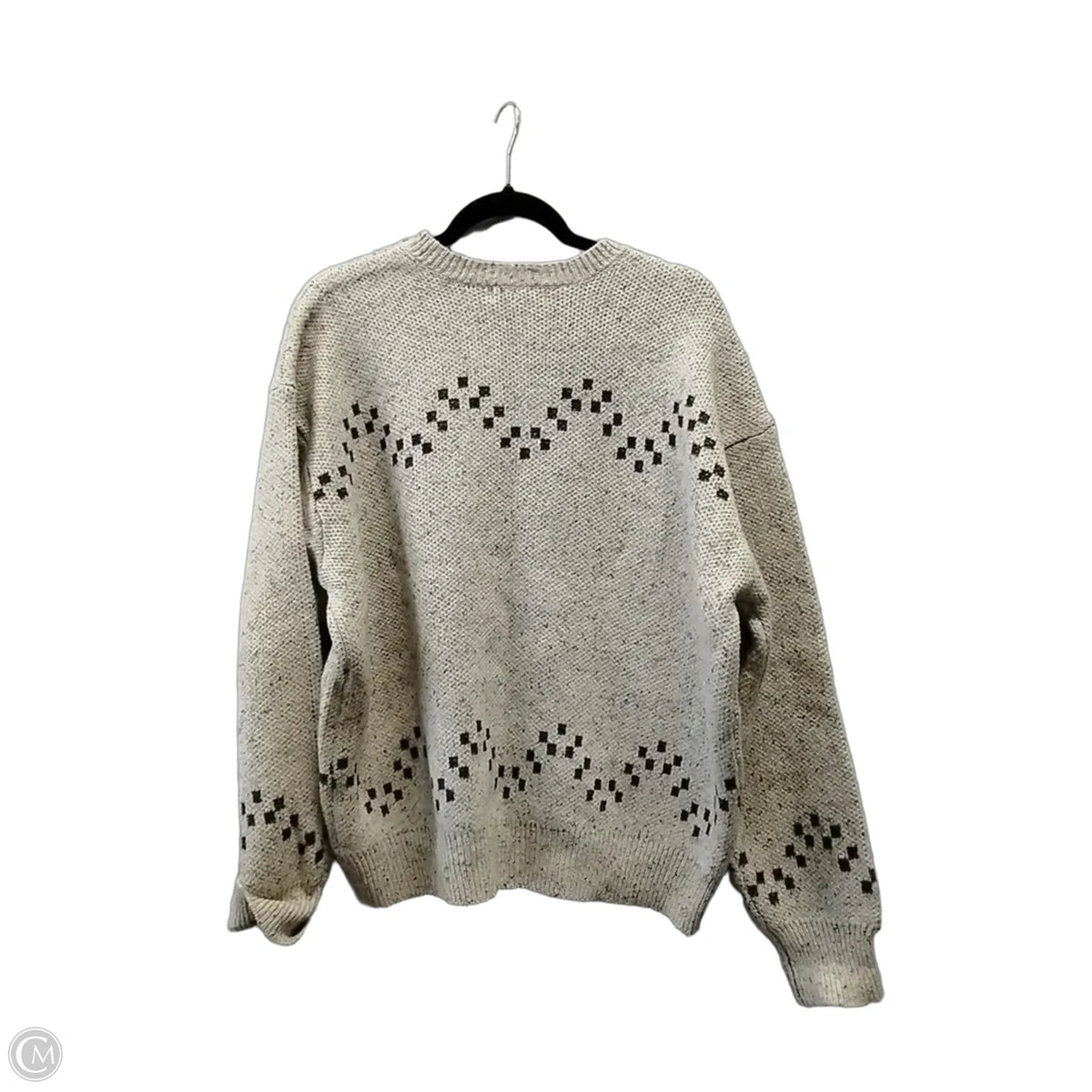 Sweater By Emory Park In Brown & Tan, Size: S