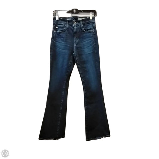 Jeans Boot Cut By Ag Jeans In Blue Denim, Size: 2