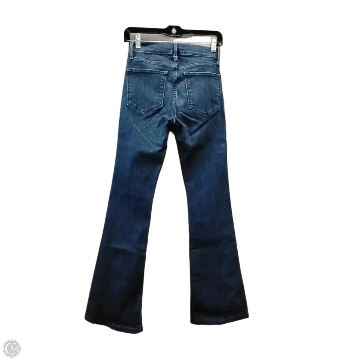 Jeans Flared By Frame In Blue Denim, Size: 2