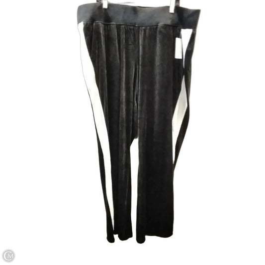 Pants Lounge By Lane Bryant In Black & White, Size: 2x