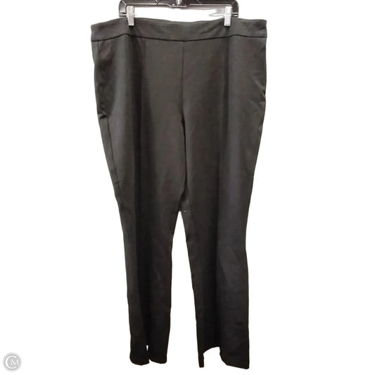 Pants Dress By Wonderly In Black, Size: 3x