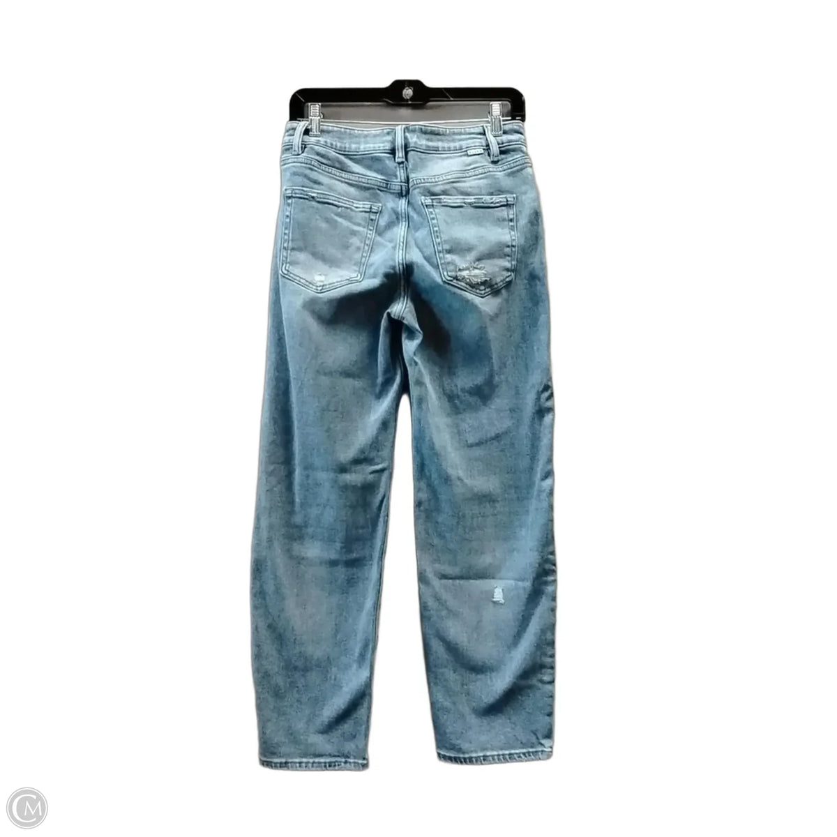 Jeans Straight By Risen In Blue Denim, Size: 4