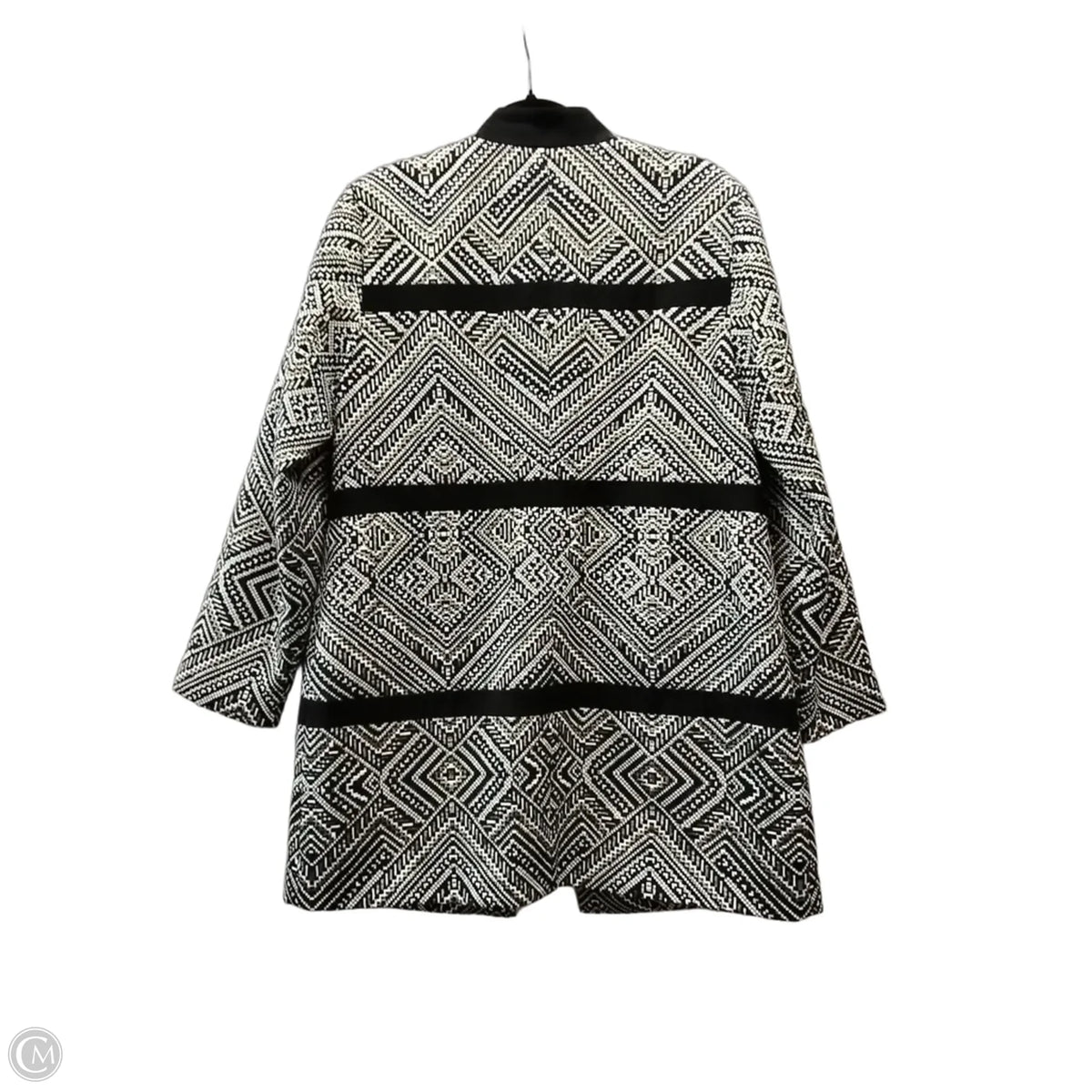 Blazer By Chicos In Geometric Pattern, Size: Xs