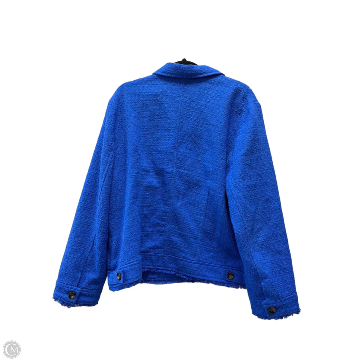 Jacket Other By Chicos In Blue, Size: Xl