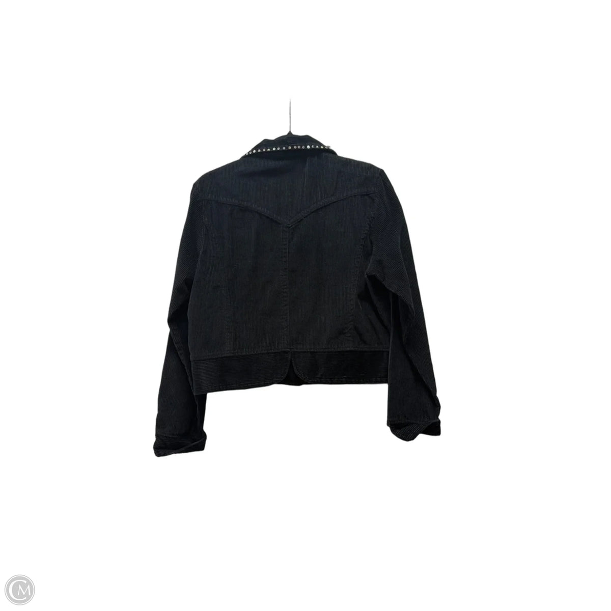 Jacket Other By Cme In Black & Silver, Size: L
