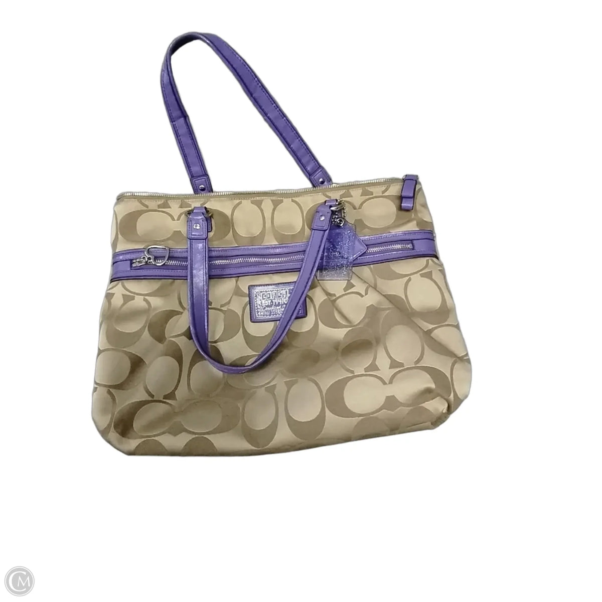 Handbag Designer By Coach, Size: Large