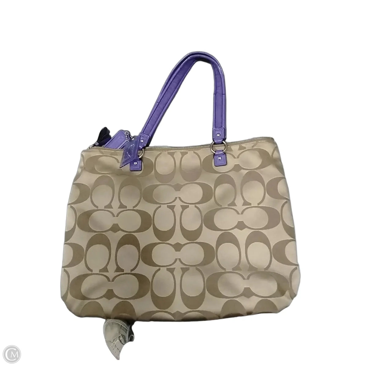 Handbag Designer By Coach, Size: Large