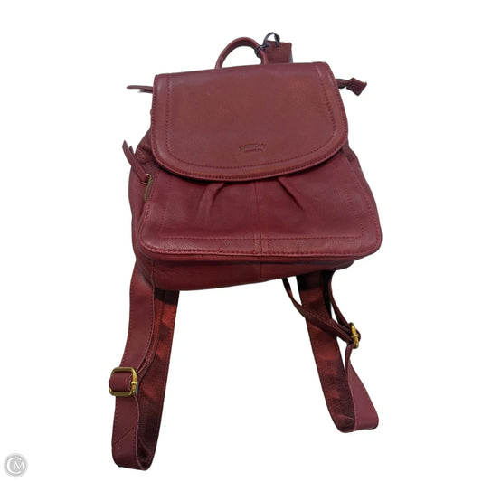 Backpack Leather By American Leather Co, Size: Medium