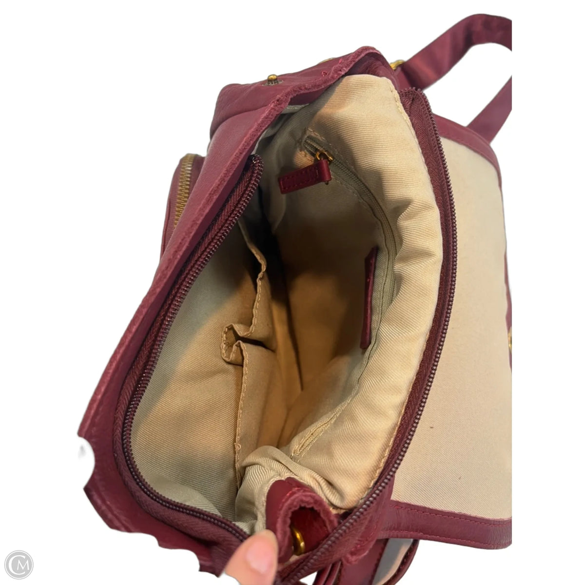 Backpack Leather By American Leather Co, Size: Medium