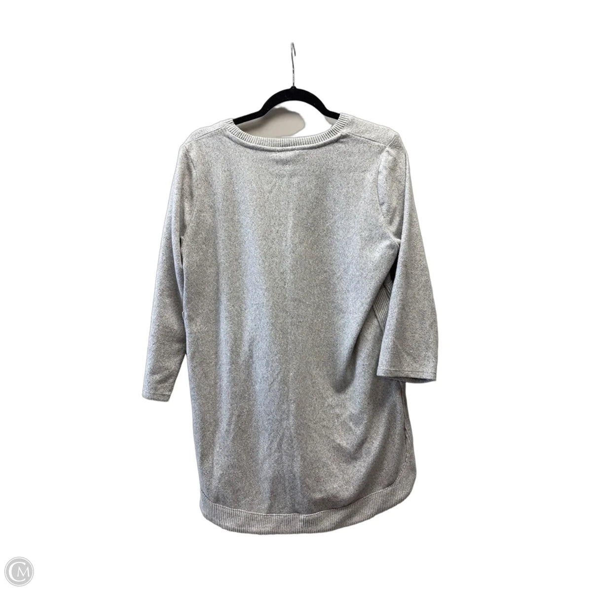 Sweater By Cme In Grey, Size: L