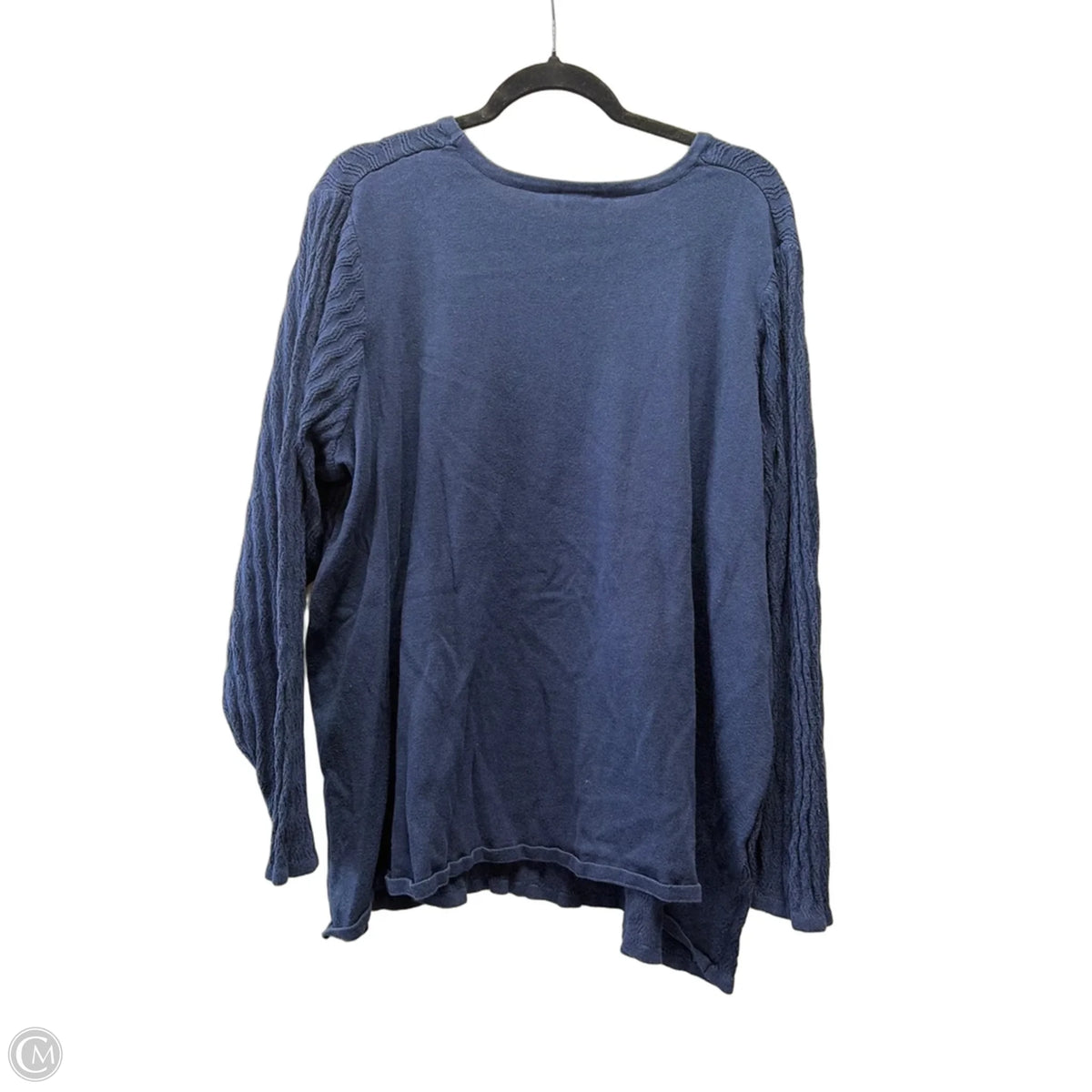 Sweater By Catherines In Blue, Size: 3x