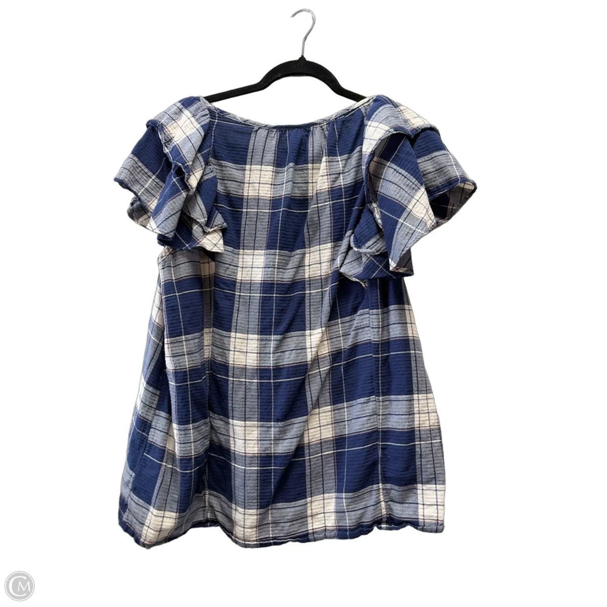 Top Sleeveless By Torrid In Plaid Pattern, Size: 2
