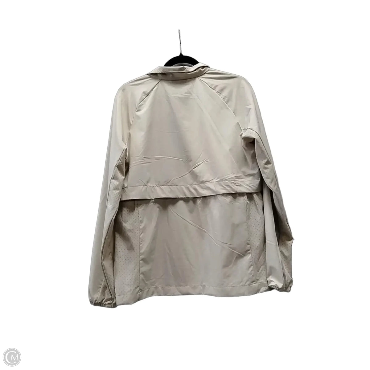 Athletic Jacket By New Balance In Beige, Size: M