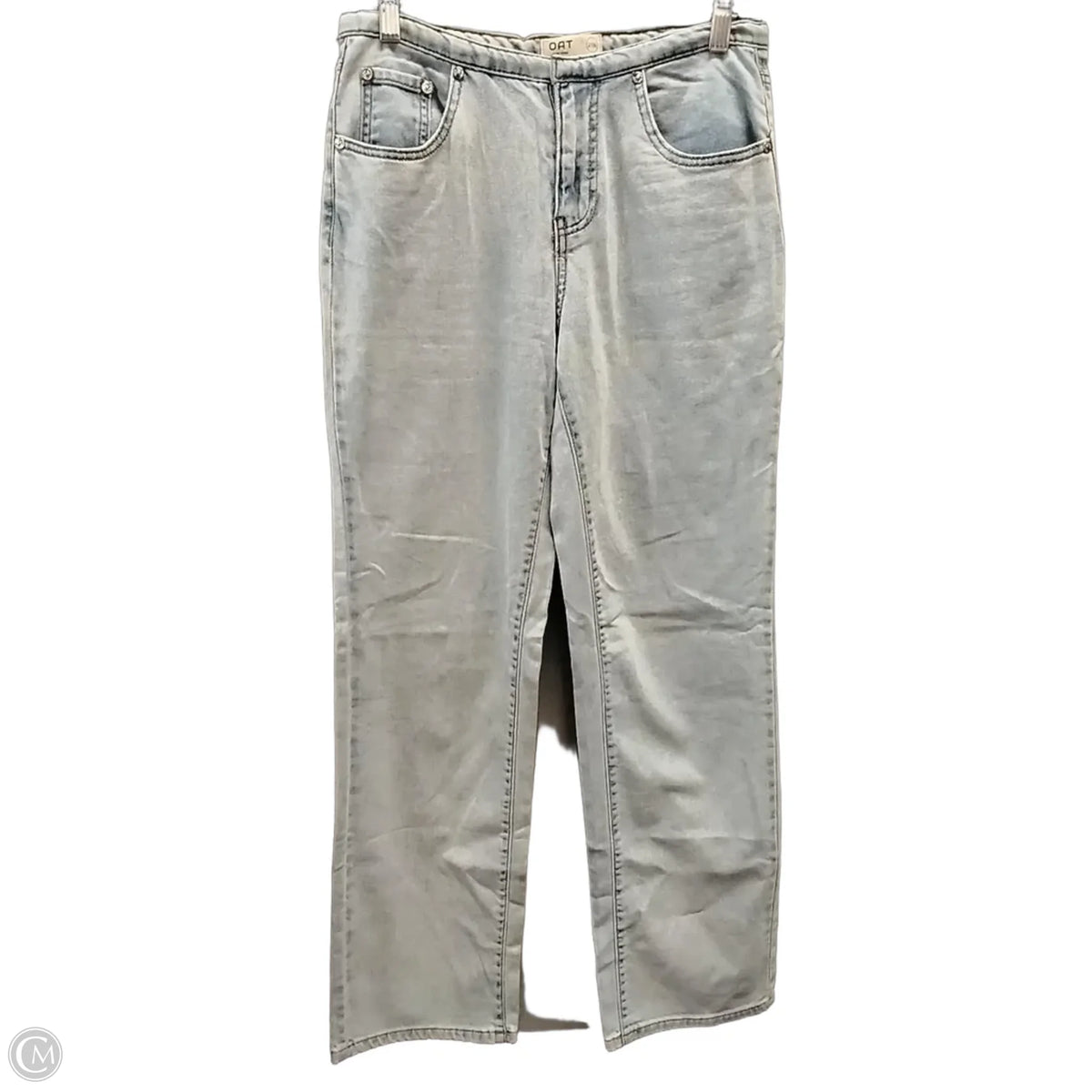 Jeans Wide Leg By Oat In Blue Denim, Size: 2