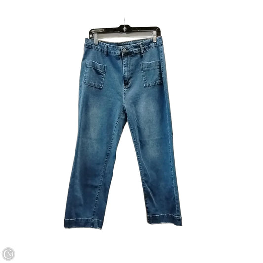 Jeans Straight By Cme In Blue Denim, Size: 18