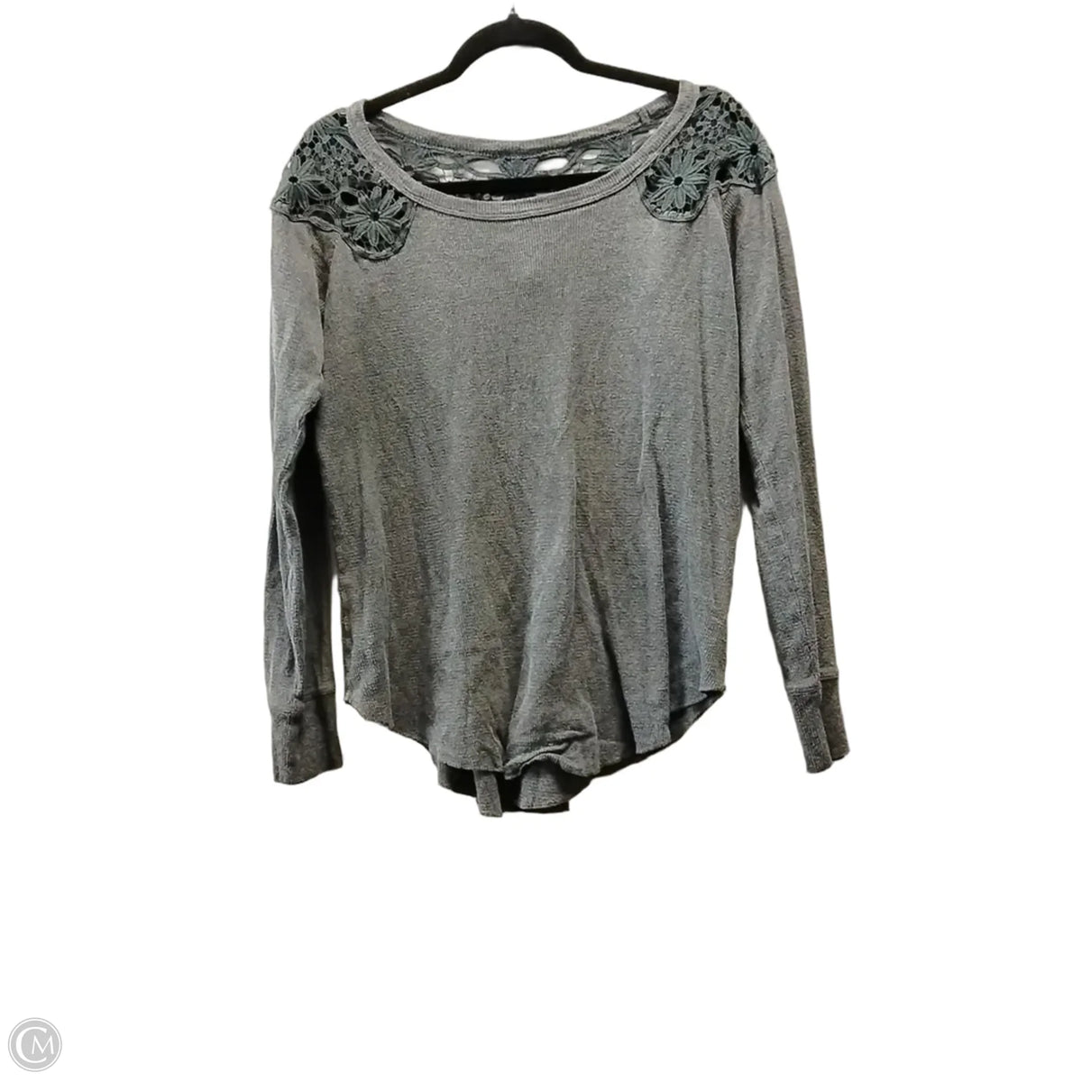 Top Long Sleeve By Torrid In Grey, Size: M