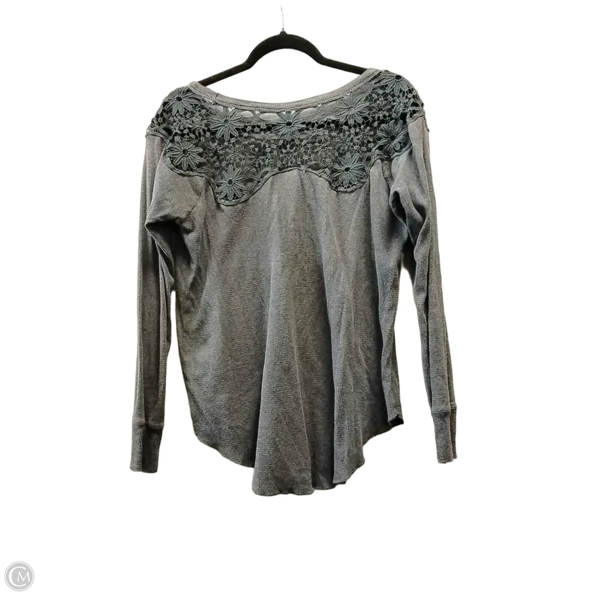 Top Long Sleeve By Torrid In Grey, Size: M
