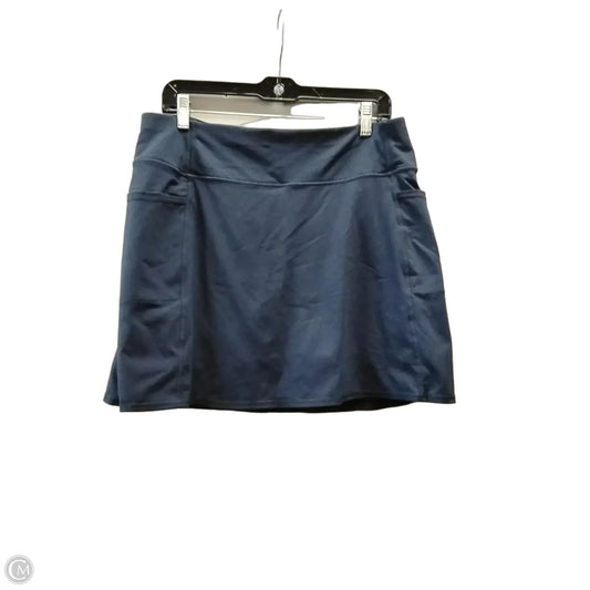 Athletic Skirt By Skechers In Blue, Size: Xl