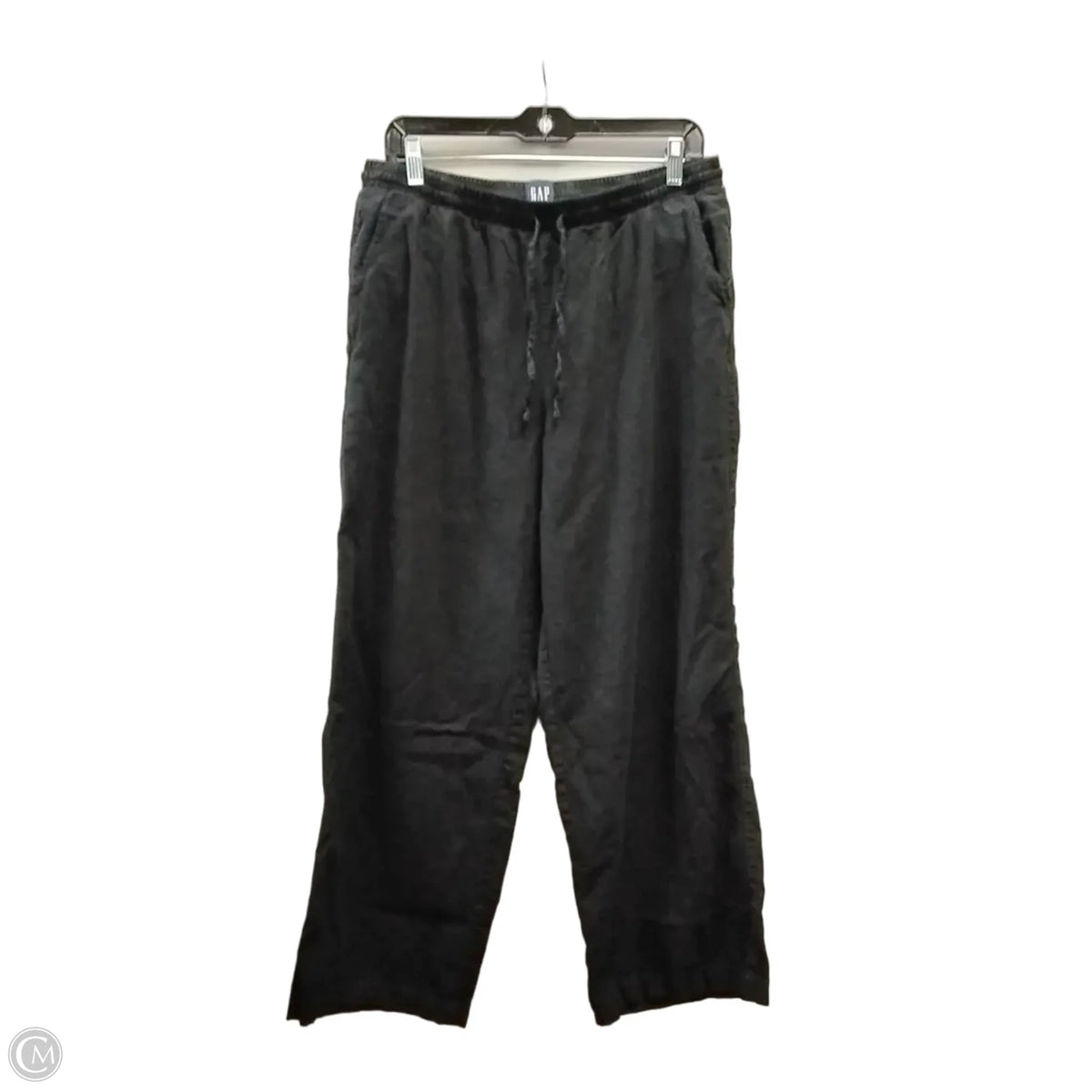 Pants Wide Leg By Gap In Black, Size: L