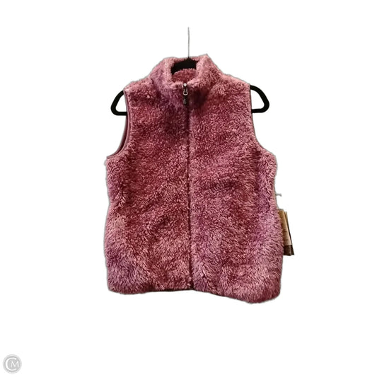 Vest Faux Fur & Sherpa By Clothes Mentor In Pink, Size: S