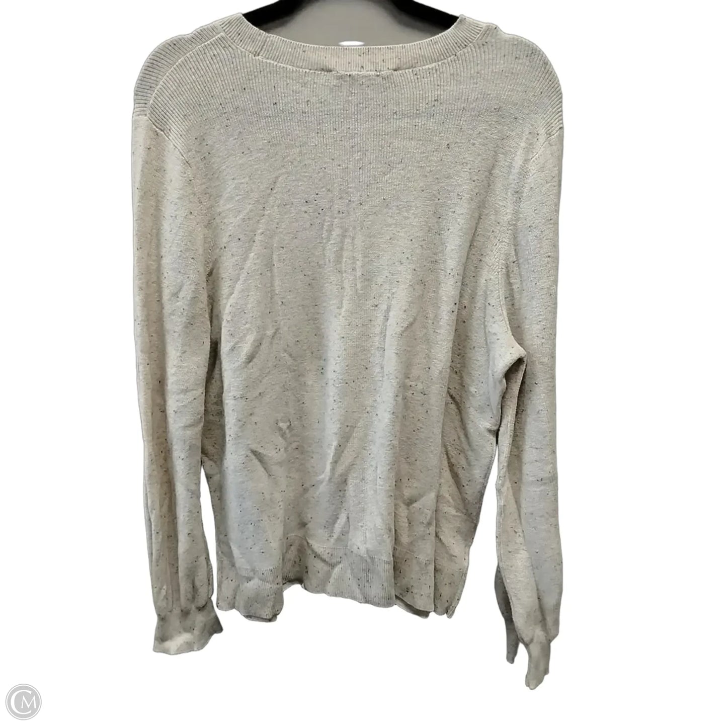 Sweater By Loft In Beige, Size: Xxl