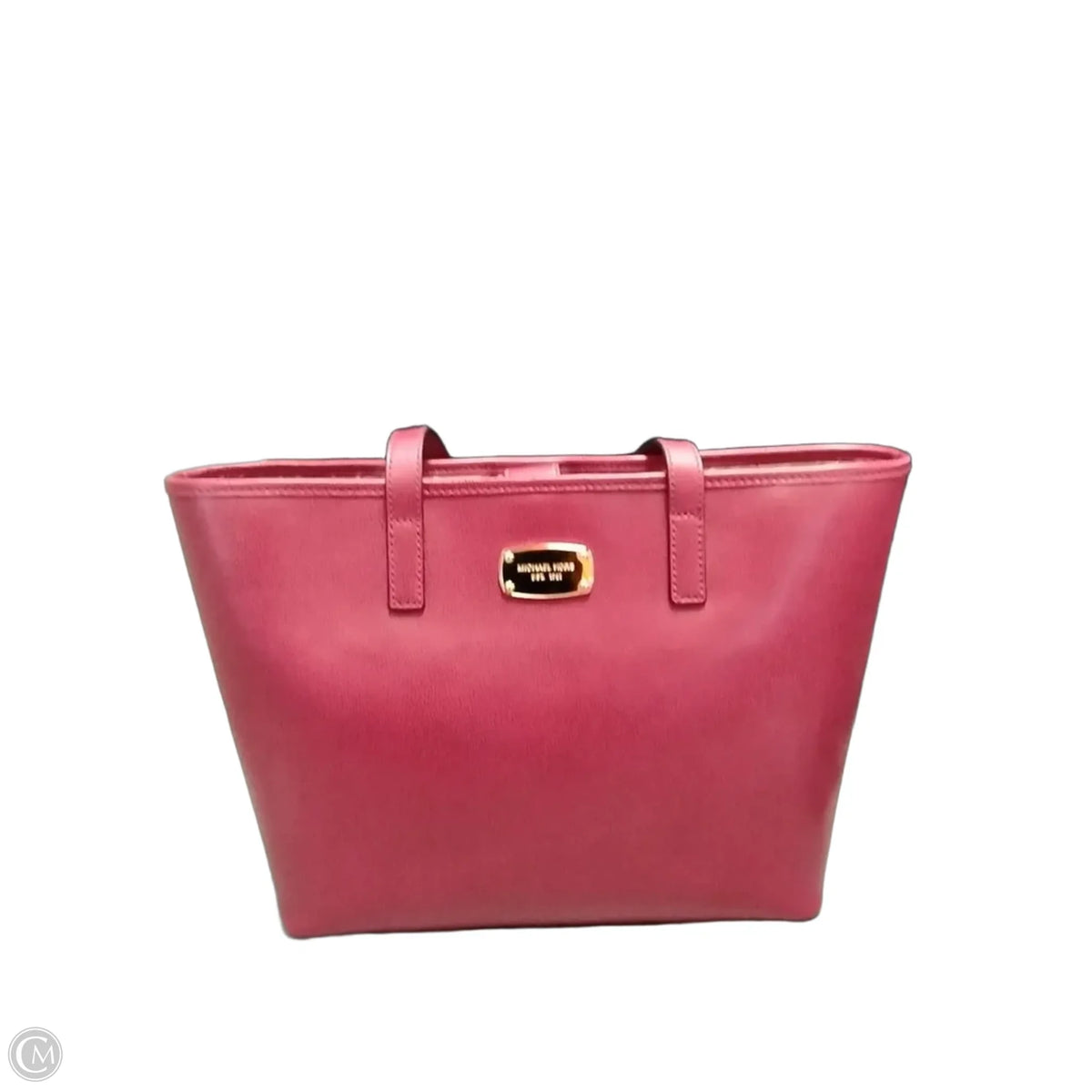 Handbag Leather By Michael By Michael Kors, Size: Large
